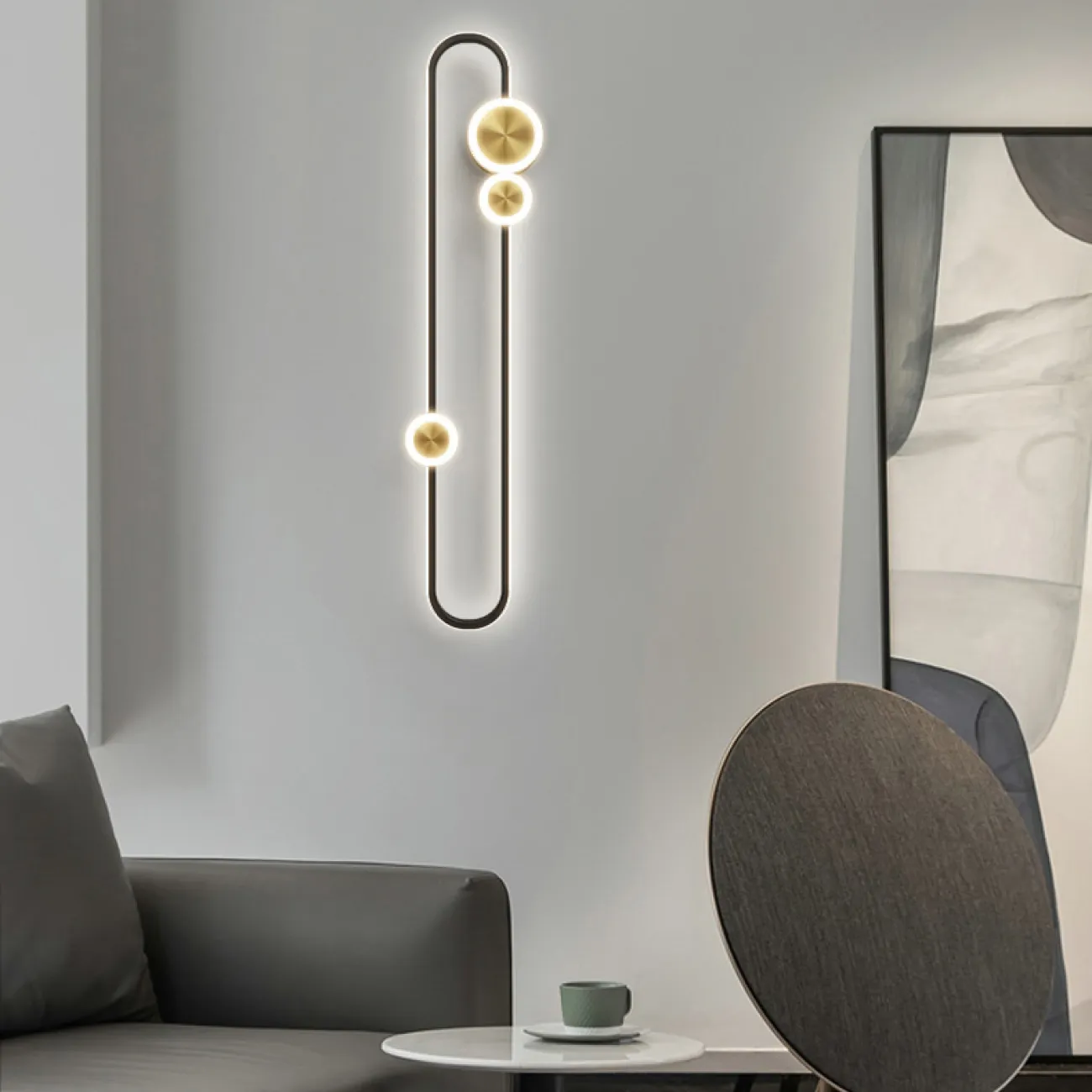 Настенный светильник LAKKA WALL L100 Трехцветный свет от ImperiumLoft