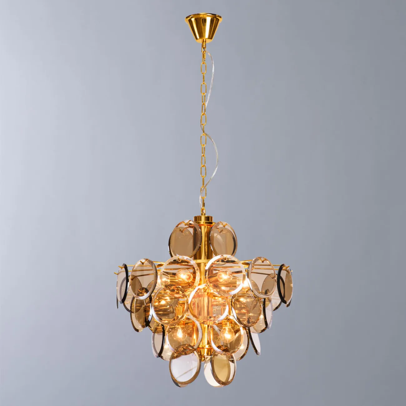 Подвесная люстра VERLE B D54 Chrome от ImperiumLoft Подвесная люстра VERLE B D54 Chrome от ImperiumLoft