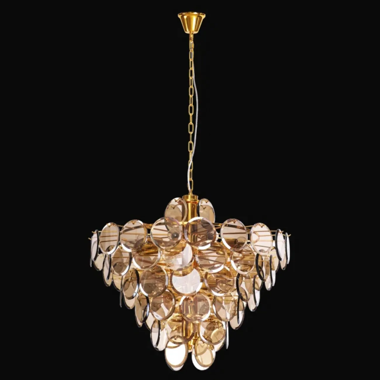 Подвесная люстра VERLE B D77 Gold от ImperiumLoft