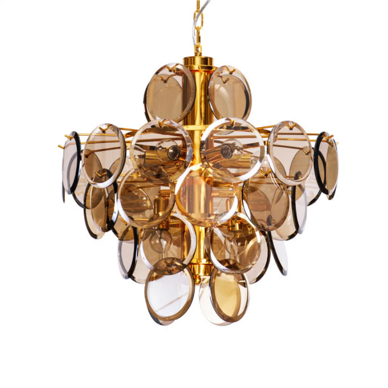 Подвесная люстра VERLE B D77 Gold от ImperiumLoft