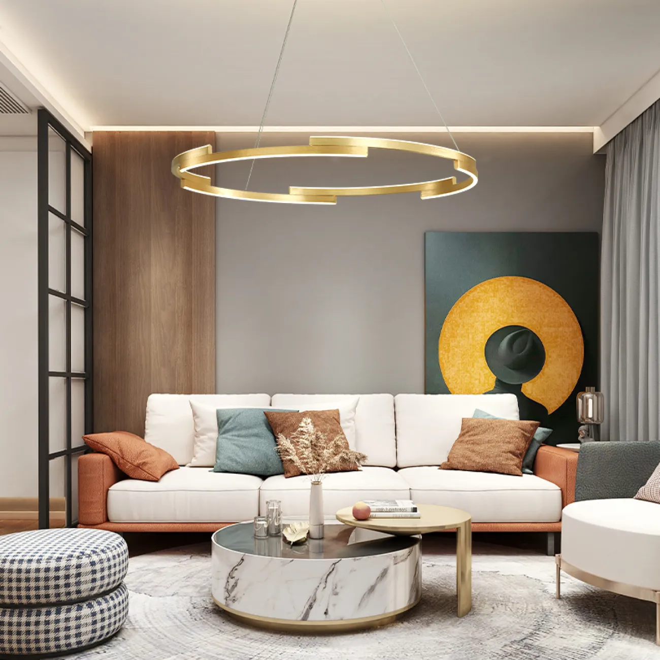 Подвесная люстра FILIPPA ONE D40 от ImperiumLoft