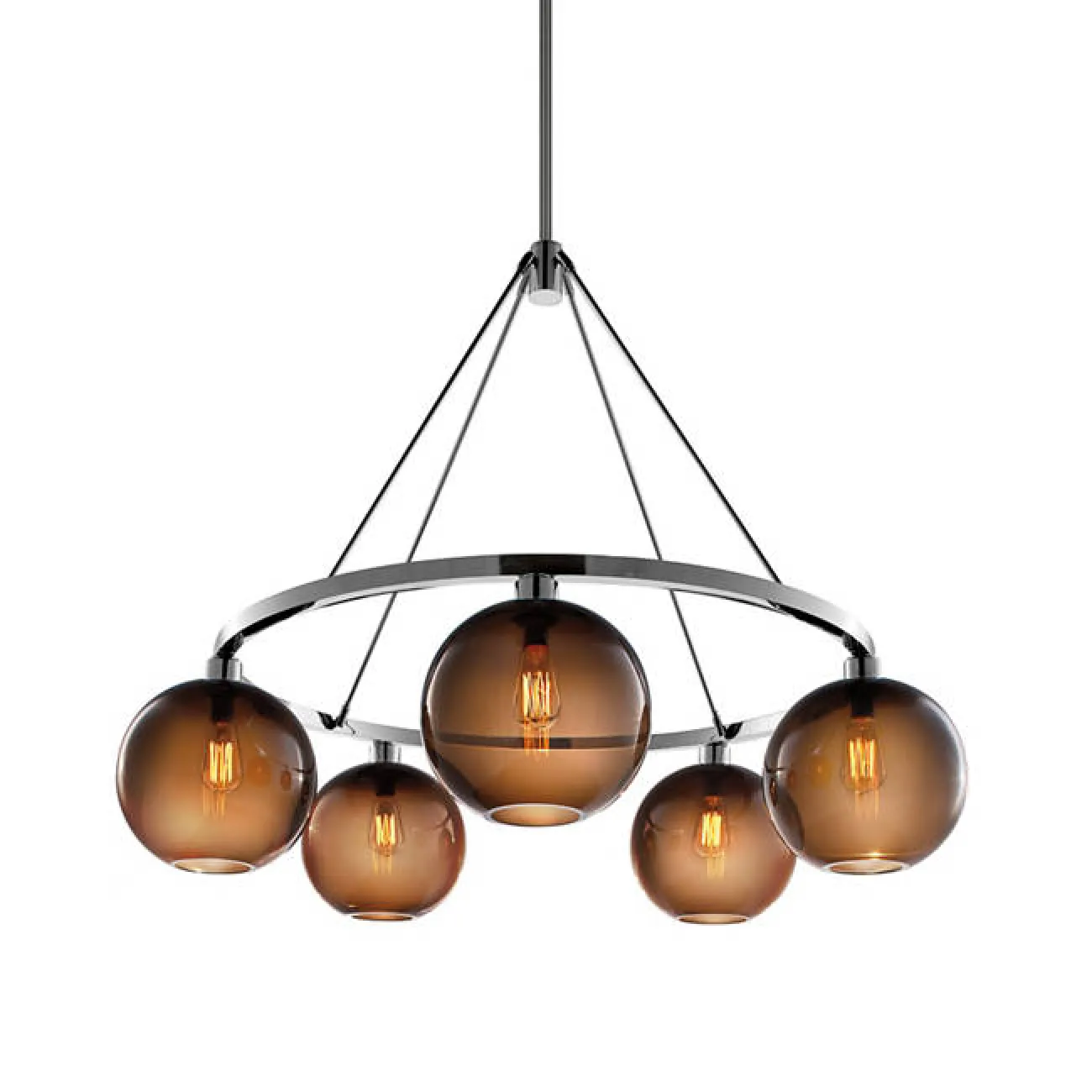 Люстра Sola 36 Solitaire Chandelier designed by Jeremy Pyles от LaLume