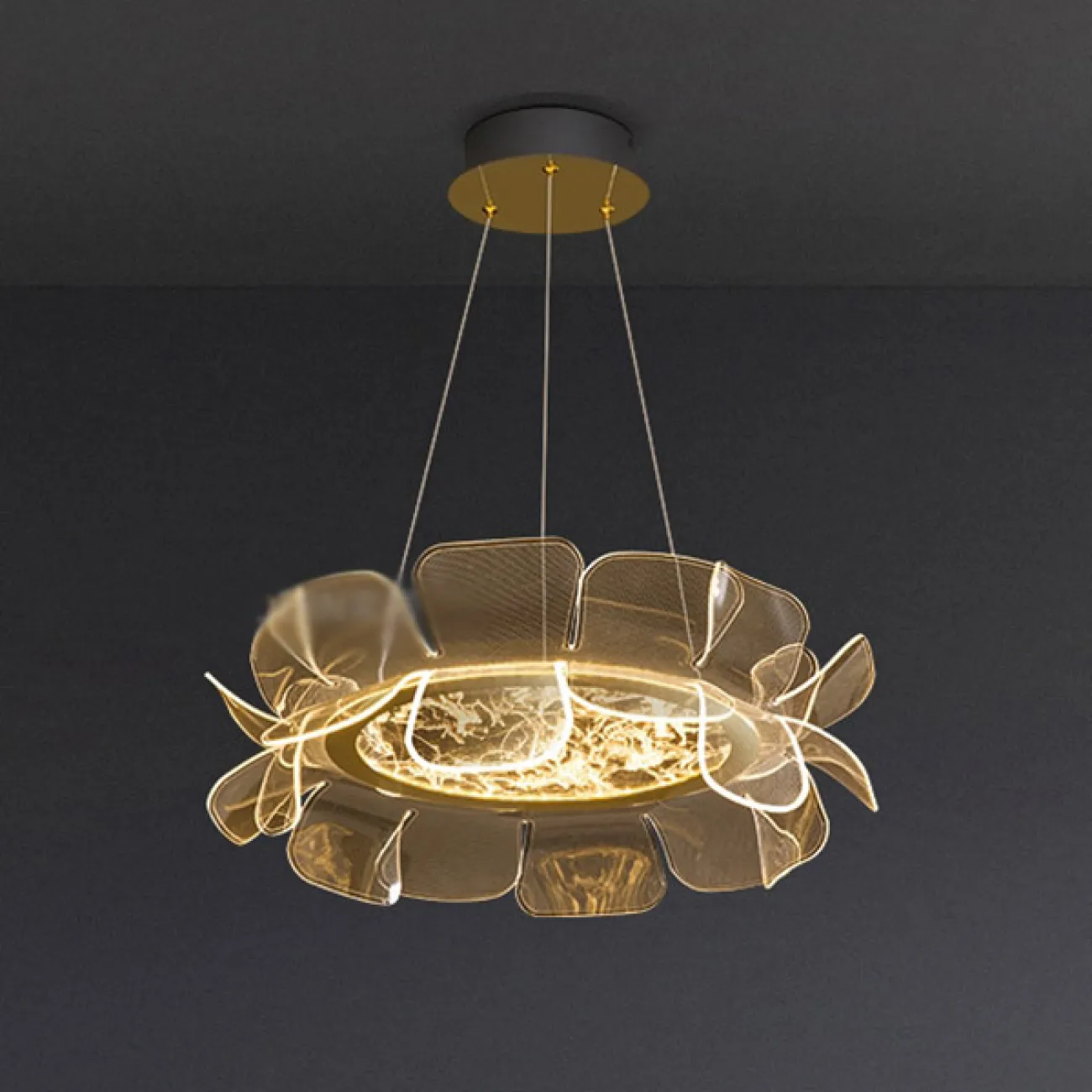 Подвесная люстра FLORISTA D75 от ImperiumLoft