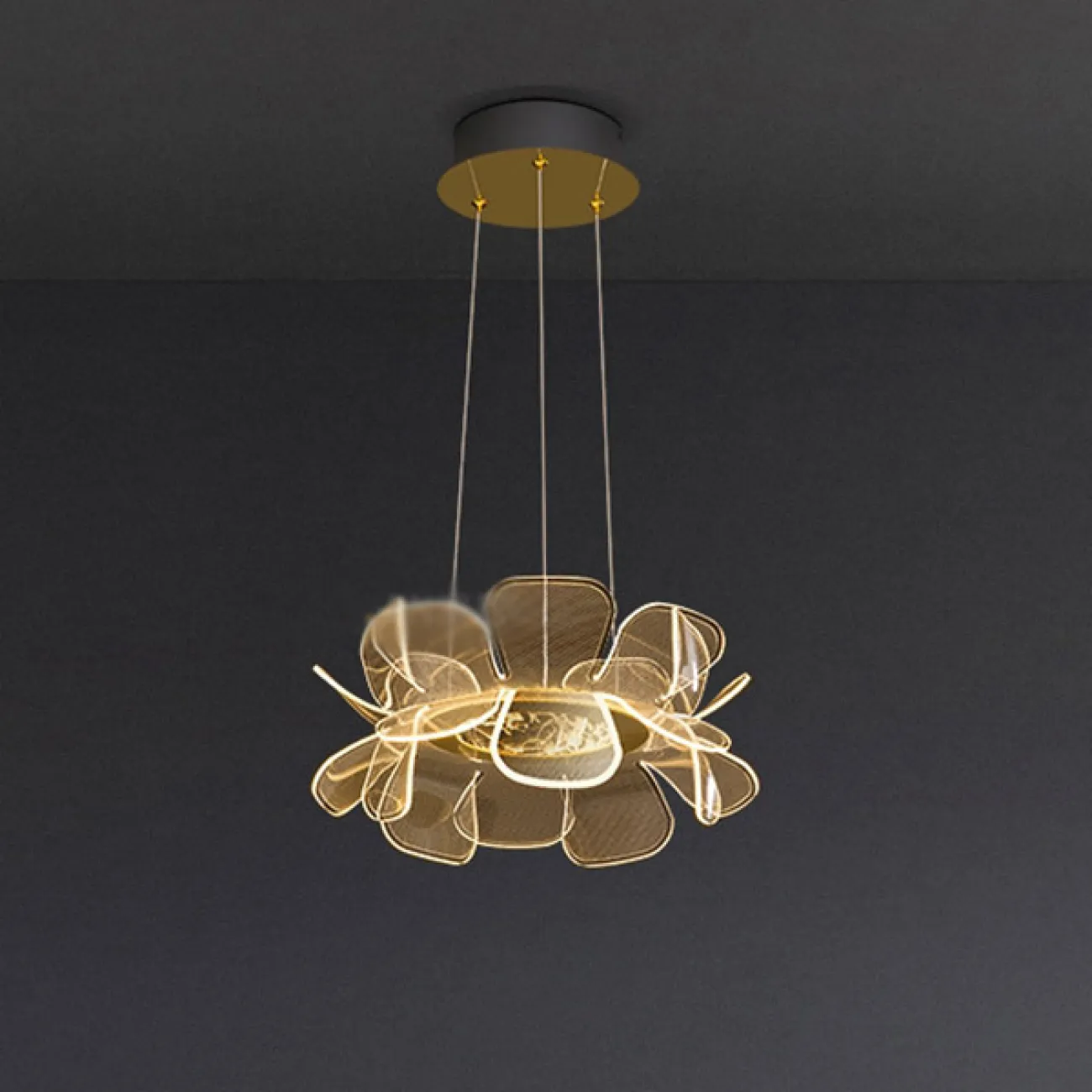 Подвесная люстра FLORISTA D75 от ImperiumLoft