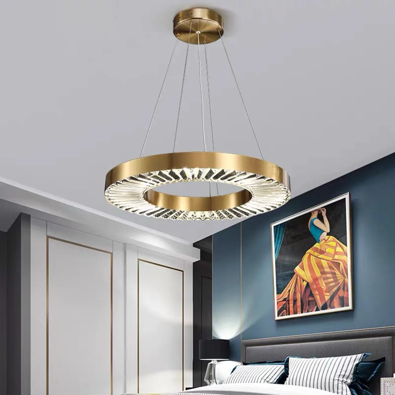 Кольцевая светодиодная люстра SOPHI от ImperiumLoft