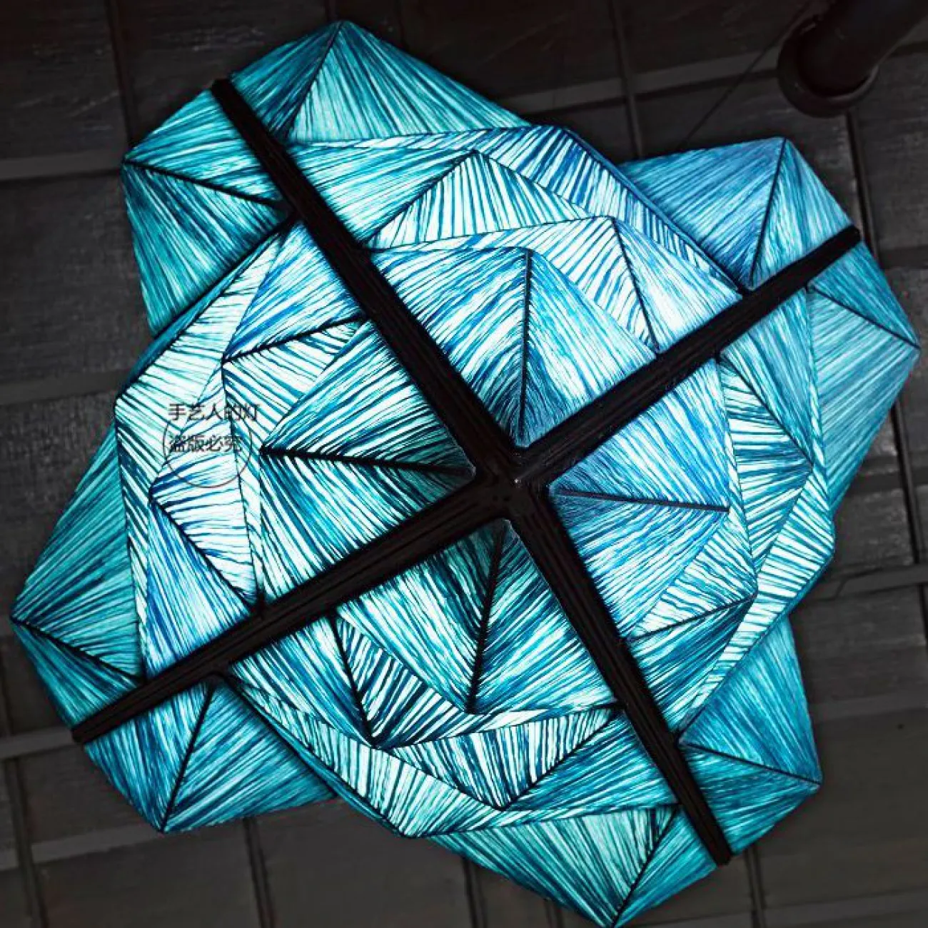 Люстра Aqua Creations Lighting Diamond S Синий от ImperiumLoft