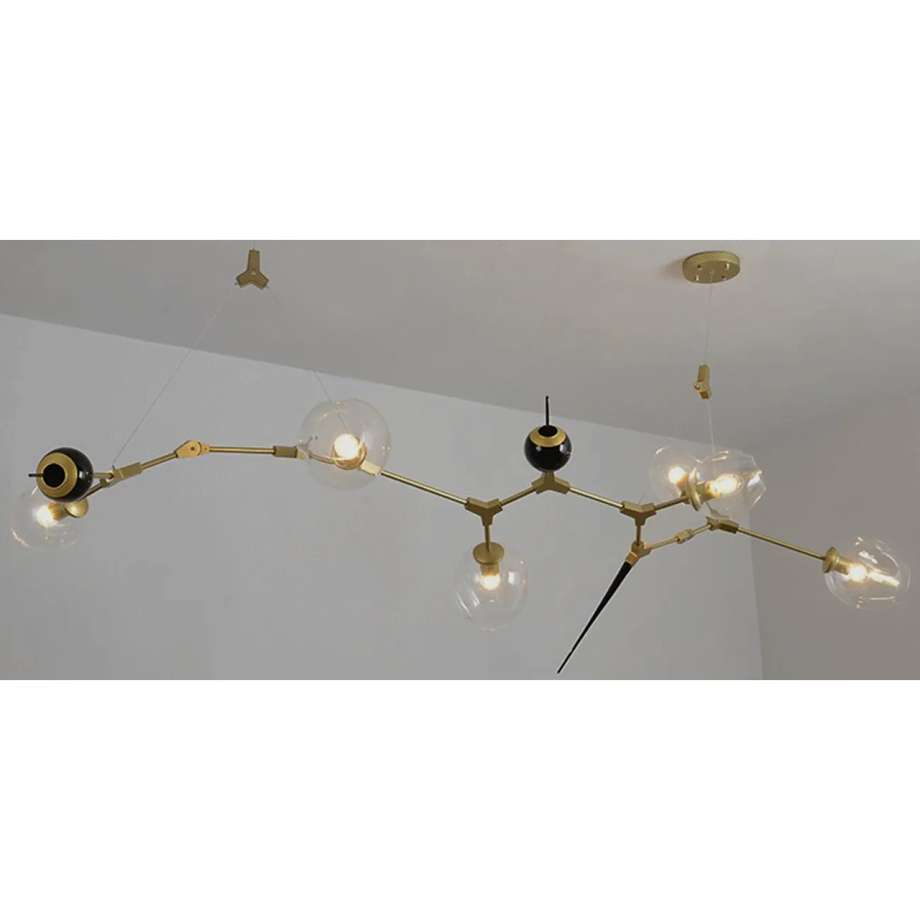 ЛЮСТРА Chandelier bubbles and thorns 6 плафонов от ImperiumLoft