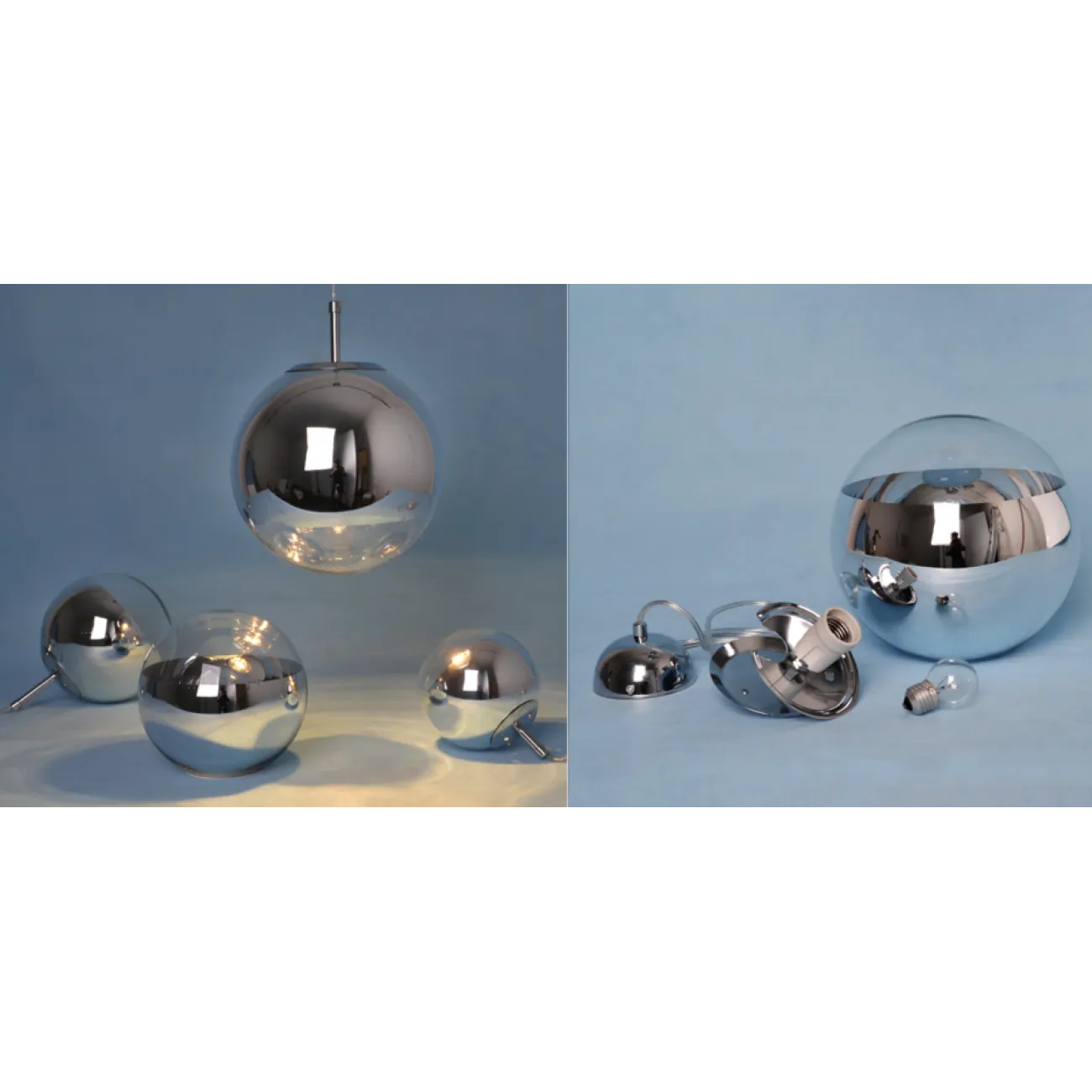 Потолочный светильник Mirror Ball designed by TD in 2003 от LaLume