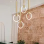 Подвесной светильник RING S D20 Серебро от ImperiumLoft