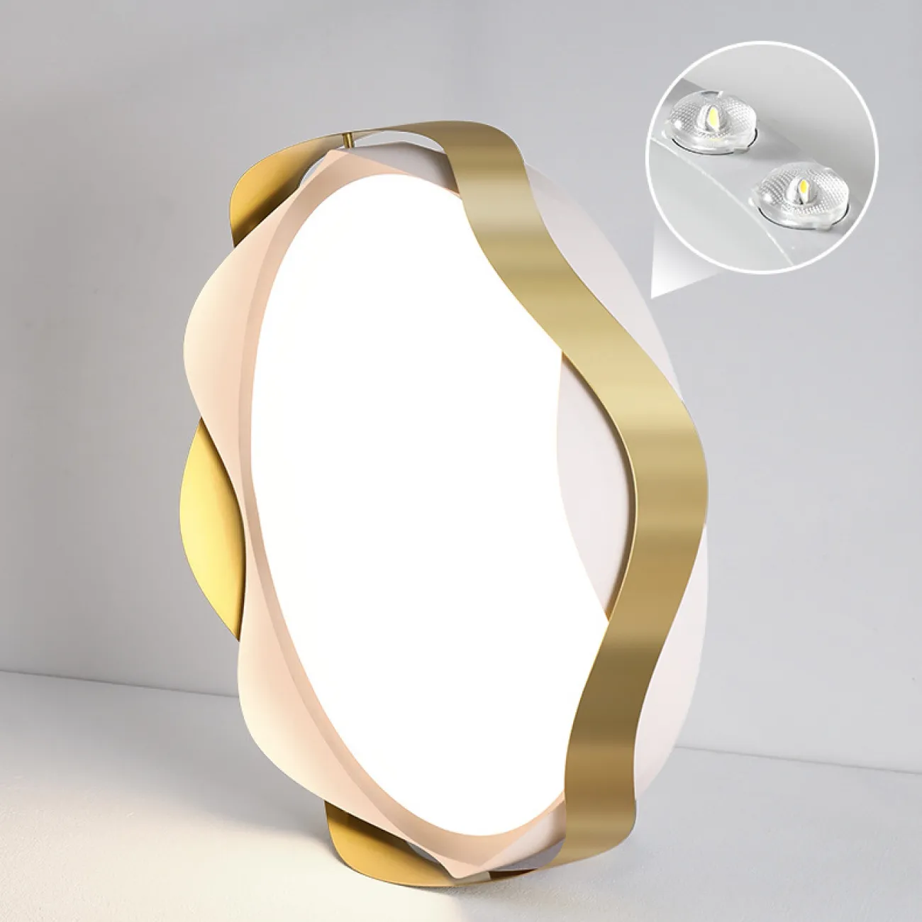 Потолочный светильник MAARET D50 Brass от ImperiumLoft