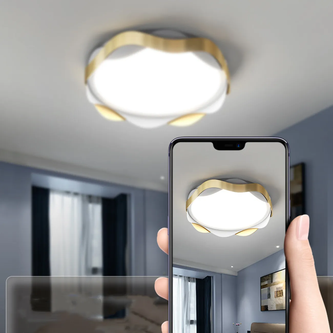 Потолочный светильник MAARET D50 Brass от ImperiumLoft