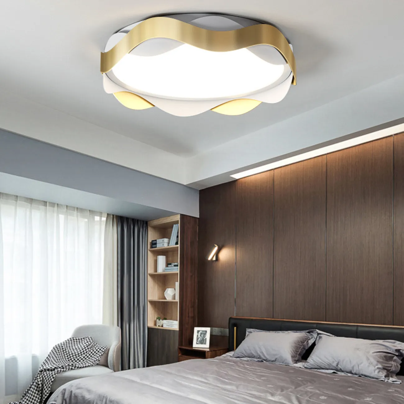 Потолочный светильник MAARET D50 Brass от ImperiumLoft