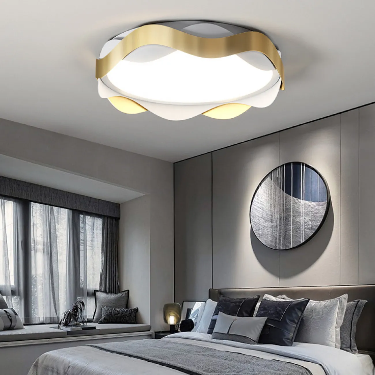 Потолочный светильник MAARET D50 Brass от ImperiumLoft