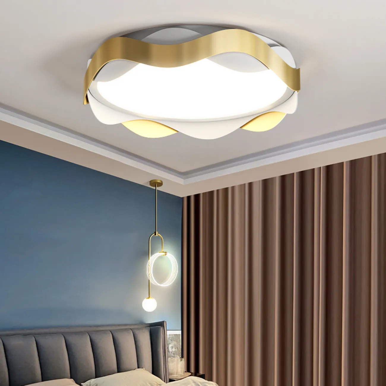 Потолочный светильник MAARET D50 Brass от ImperiumLoft