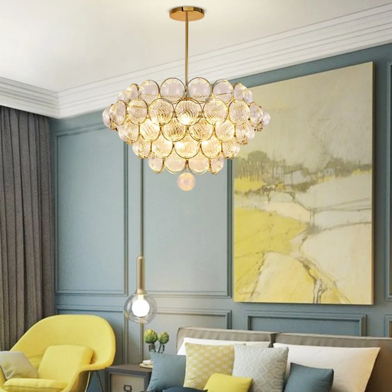 Подвесная люстра PARLOR 9 от ImperiumLoft