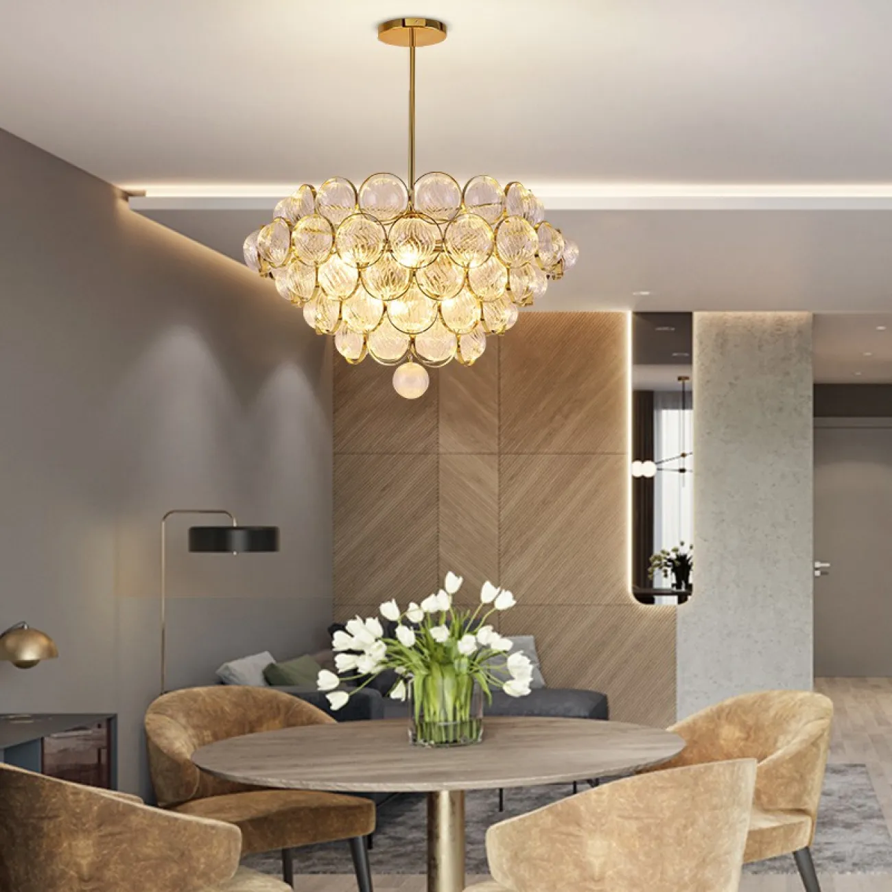 Подвесная люстра PARLOR 9 от ImperiumLoft