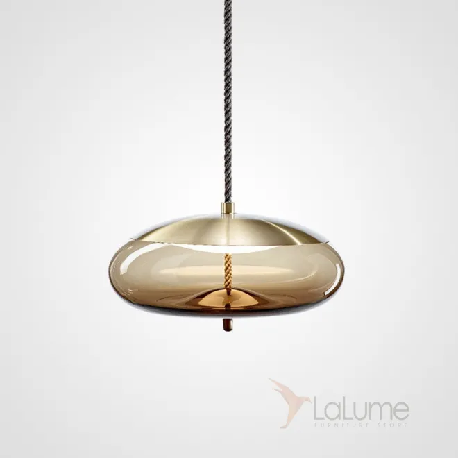 Подвесной светильник WICK D Янтарный от ImperiumLoft