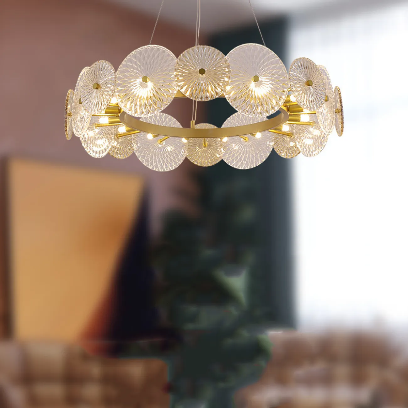 Подвесная люстра CLARA D80 от ImperiumLoft