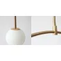 Люстра Fontana Amorosa Three Gold designed by Michael Anastassiades
