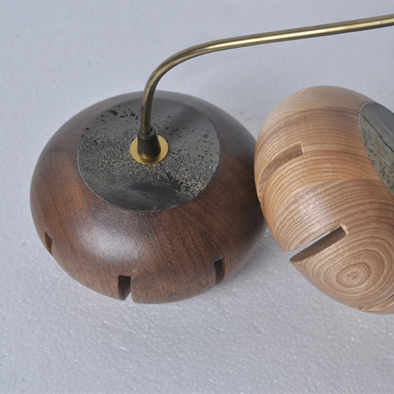 Дизайнерская люстра CAPSULES L110 Dark wood от ImperiumLoft