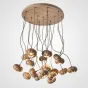 Дизайнерская люстра CAPSULES D60 Light wood от ImperiumLoft