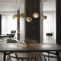 Дизайнерская люстра CAPSULES D60 Dark wood от ImperiumLoft