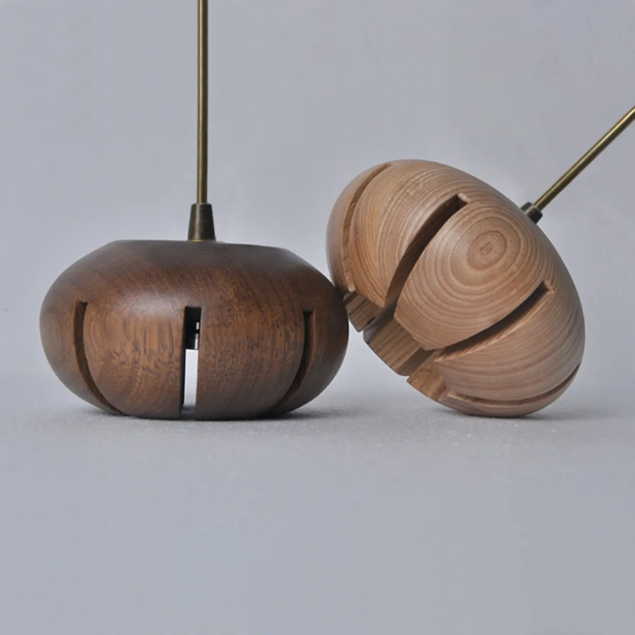 Дизайнерская люстра CAPSULES L110 Dark wood от ImperiumLoft