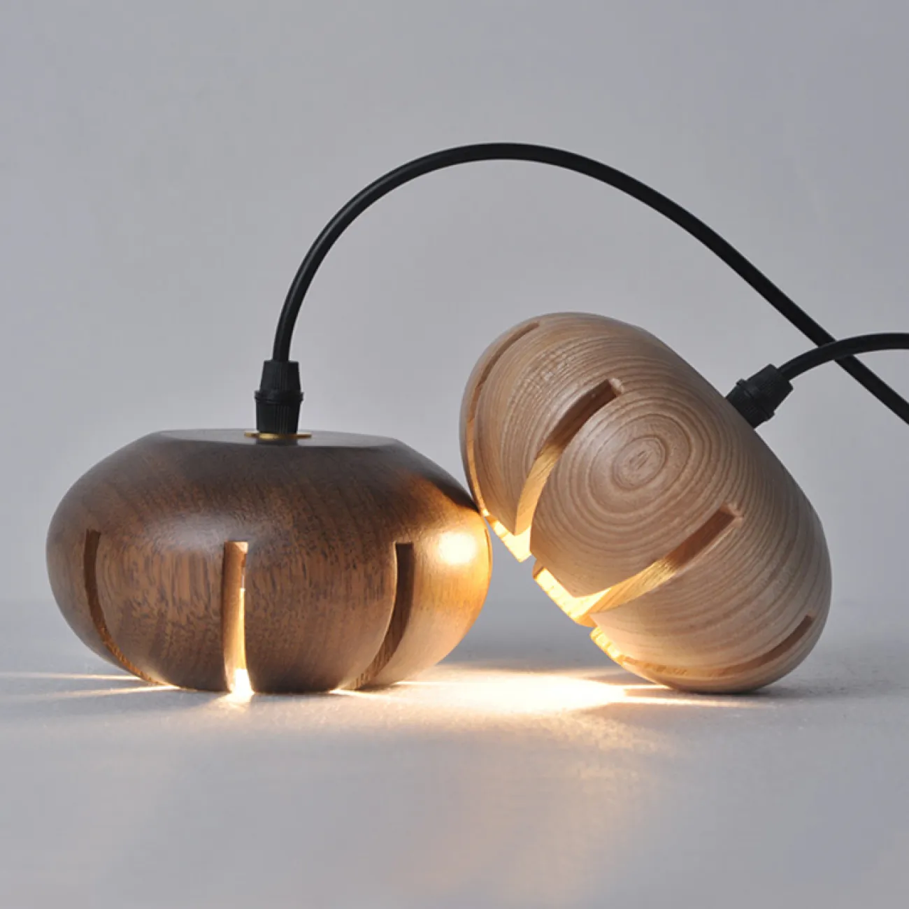 Дизайнерская люстра CAPSULES D60 Dark wood от ImperiumLoft