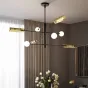 Люстра на штанге SWAY D116 8 lamps от ImperiumLoft