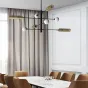 Люстра на штанге SWAY D130 8 lamps от ImperiumLoft