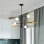 Люстра на штанге SWAY D116 8 lamps от ImperiumLoft