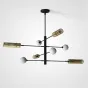 Люстра на штанге SWAY D130 8 lamps от ImperiumLoft