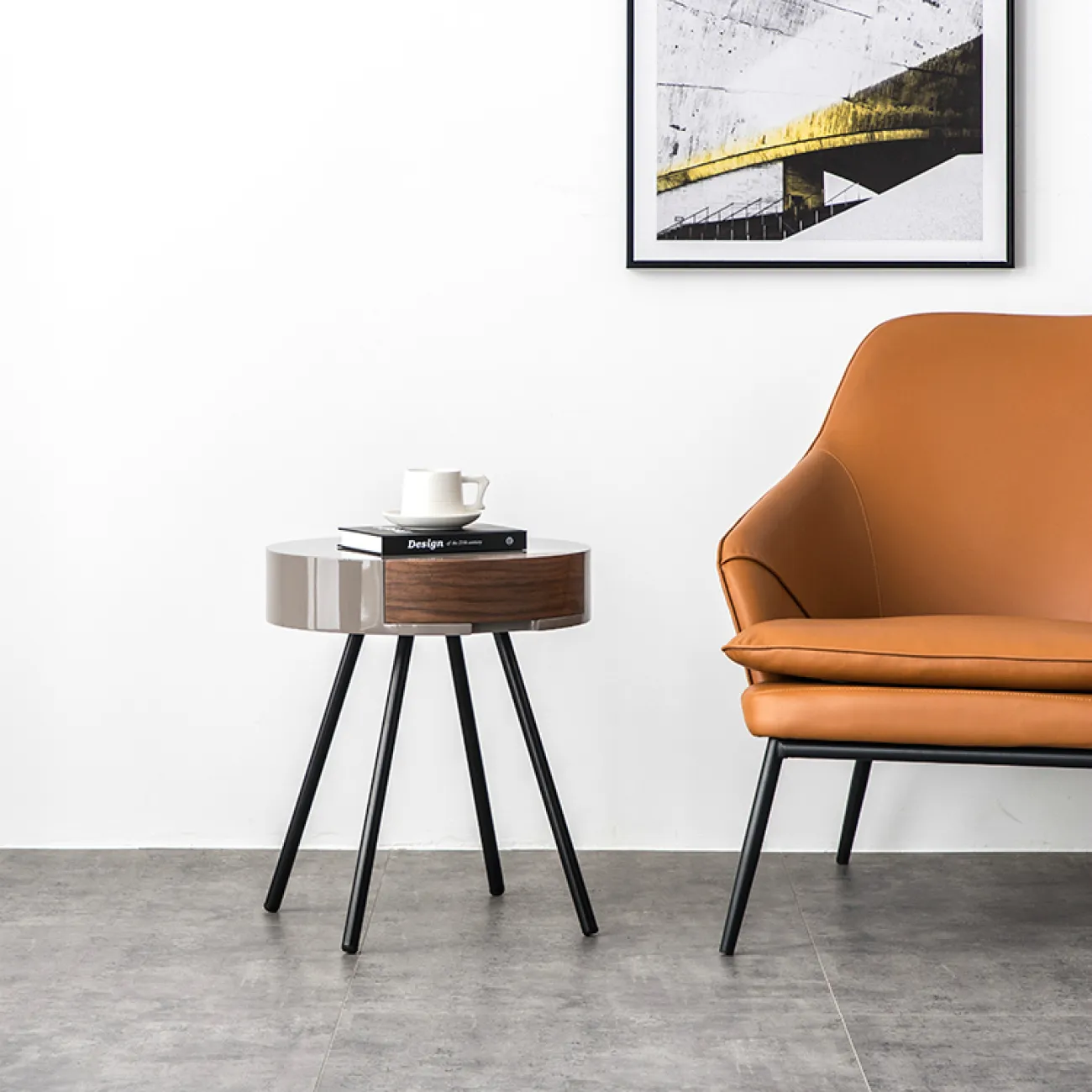 Дизайнерский журнальный столик LaLume-AP00279