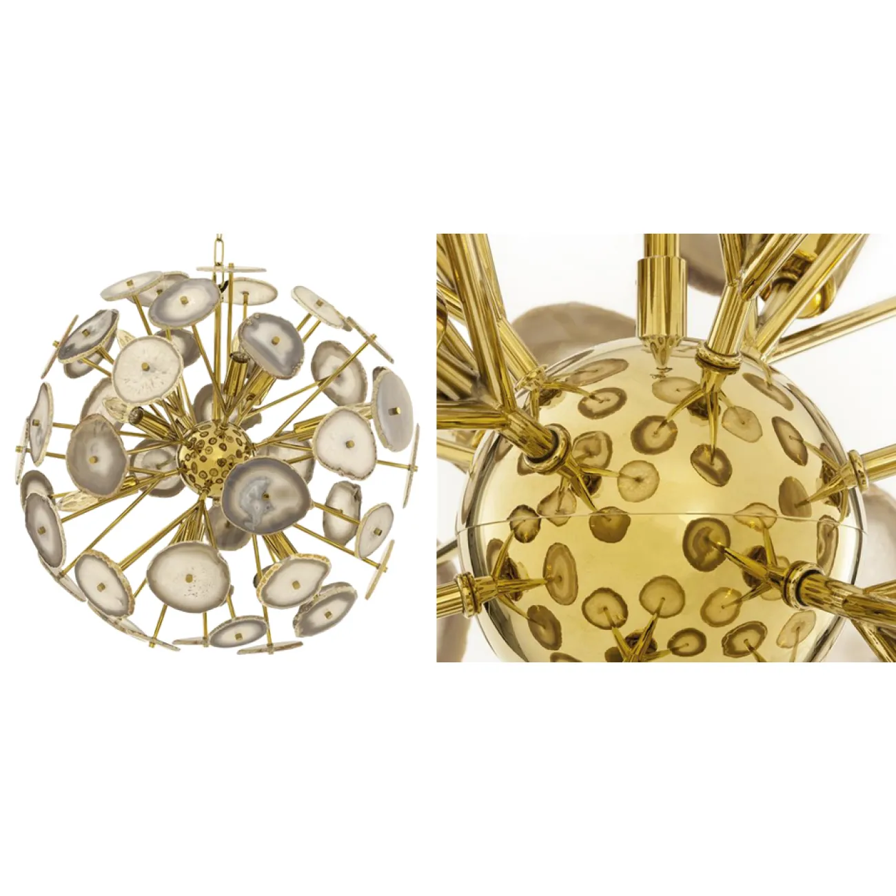 Eichholtz Branquinho Chandelier Agate от LaLume