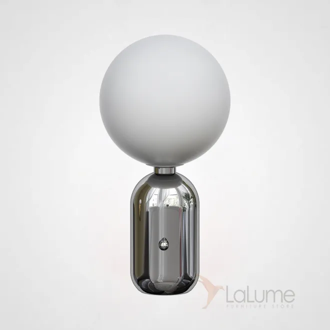 Настольная лампа Parachilna Aballs chromium (D30) от ImperiumLoft