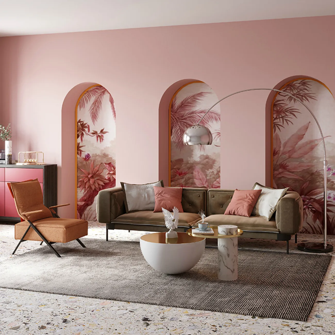 Дизайнерский диван LaLume-DV00142