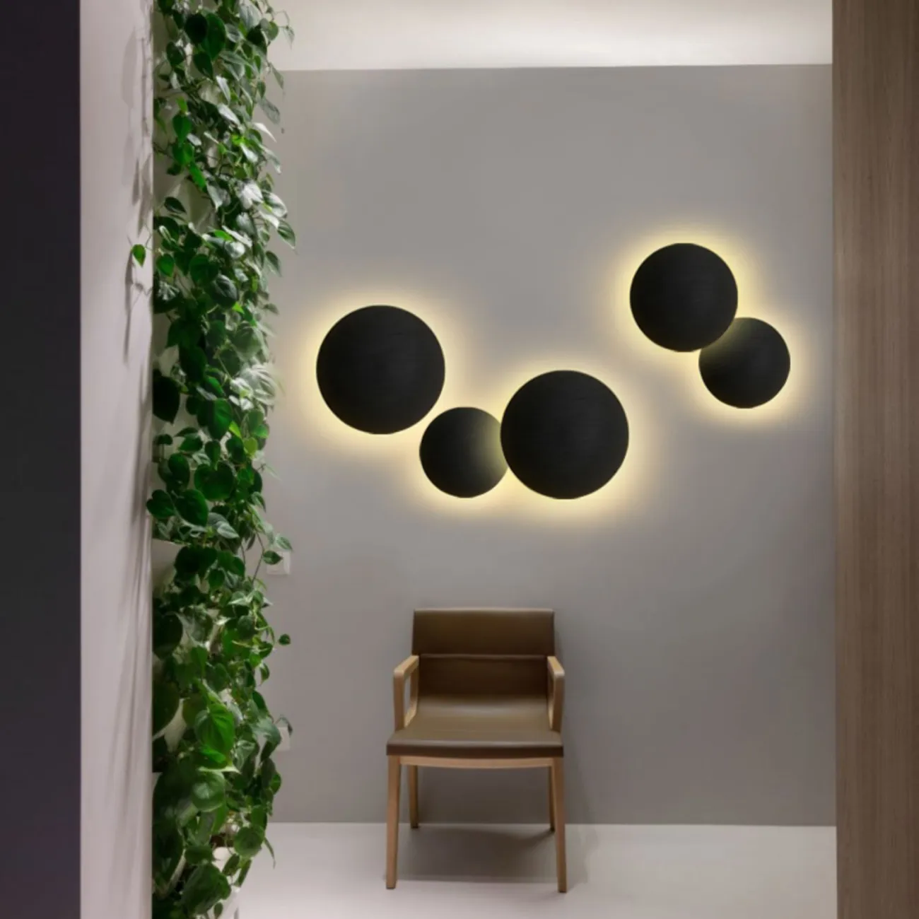 Настенный светильник BEA B D30 Black от ImperiumLoft