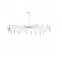Люстра POP P40 Chandelier 24 lamps D180 Mod.A White от ImperiumLoft