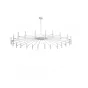 Люстра POP P40 Chandelier 24 lamps D180 Mod.A White от ImperiumLoft