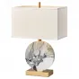 Настольная лампа Lua Grande Table Lamp gray marble от LaLume
