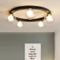 Потолочный светильник WREATH 8 D77 Черный, Прозрачный от ImperiumLoft