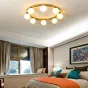 Потолочный светильник WREATH 8 D77 Черный, Прозрачный от ImperiumLoft