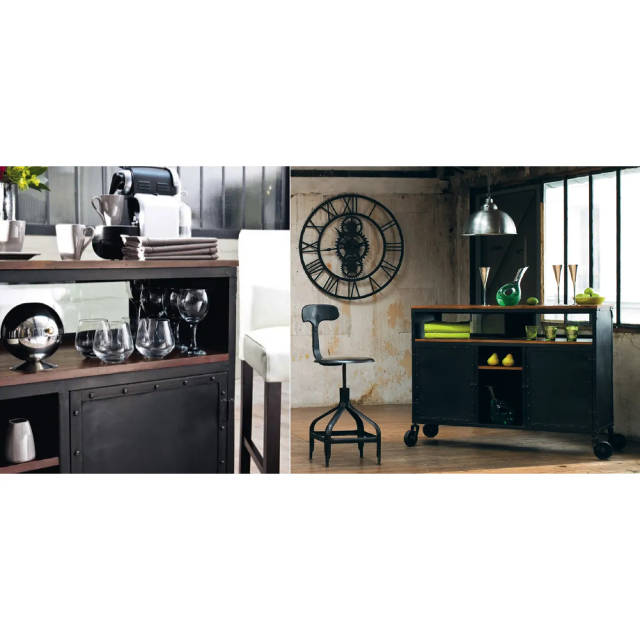 Комод Industrial Bar Oak Chest от LaLume