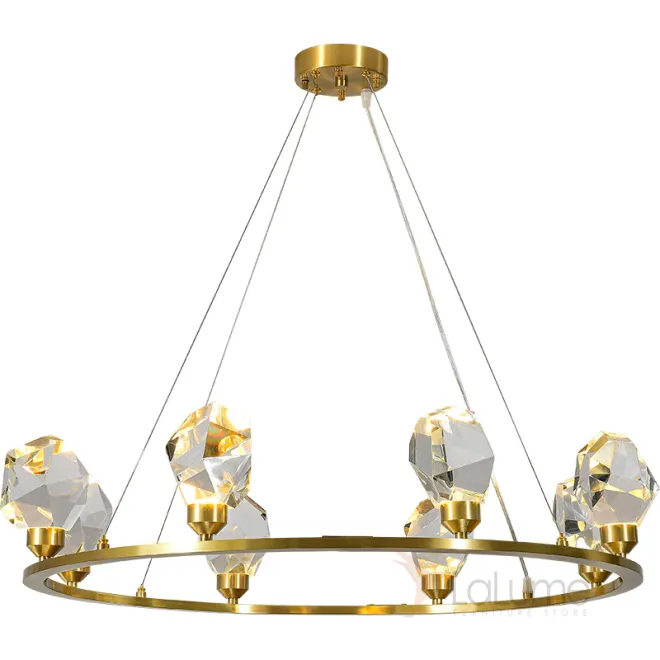 Люстра на кольцевом каркасе CRISTEL R от ImperiumLoft