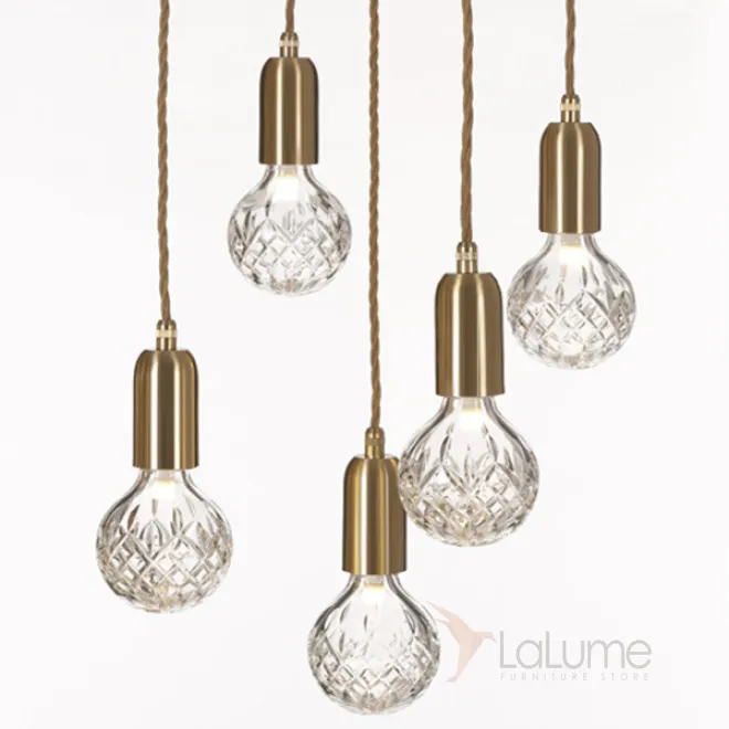 Светильник lee broom Ceare Crystal Bulb Chandelier от LaLume
