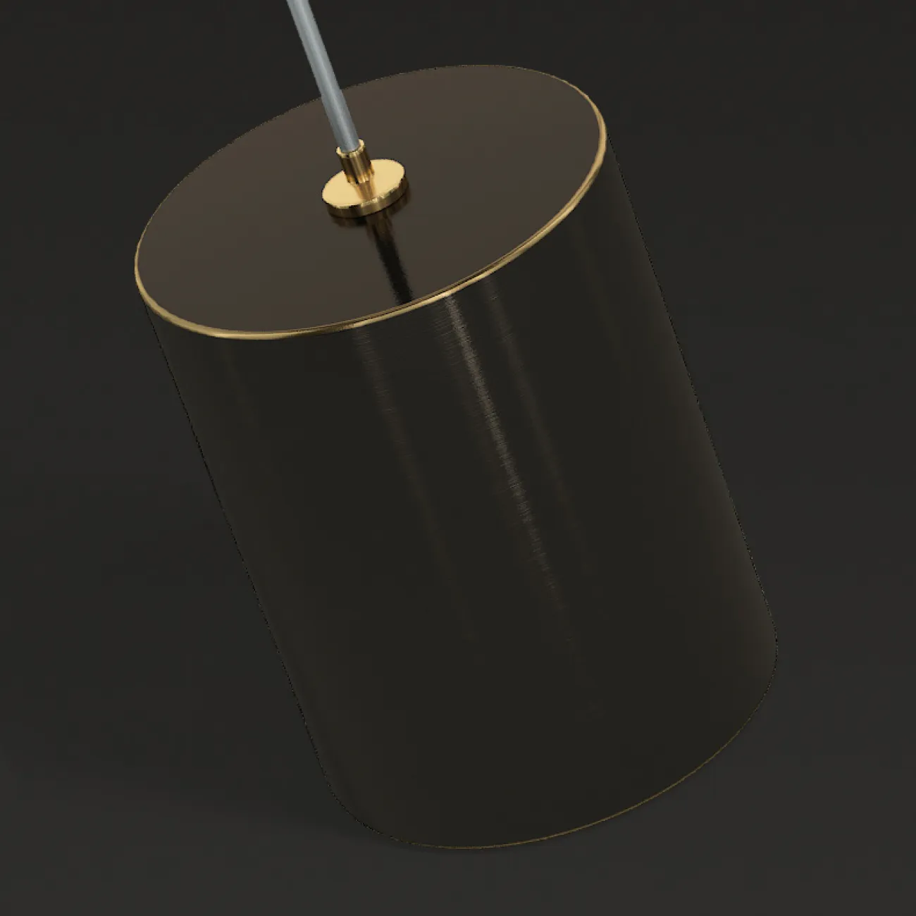 Подвесной светильник CARIA H40 Black от ImperiumLoft