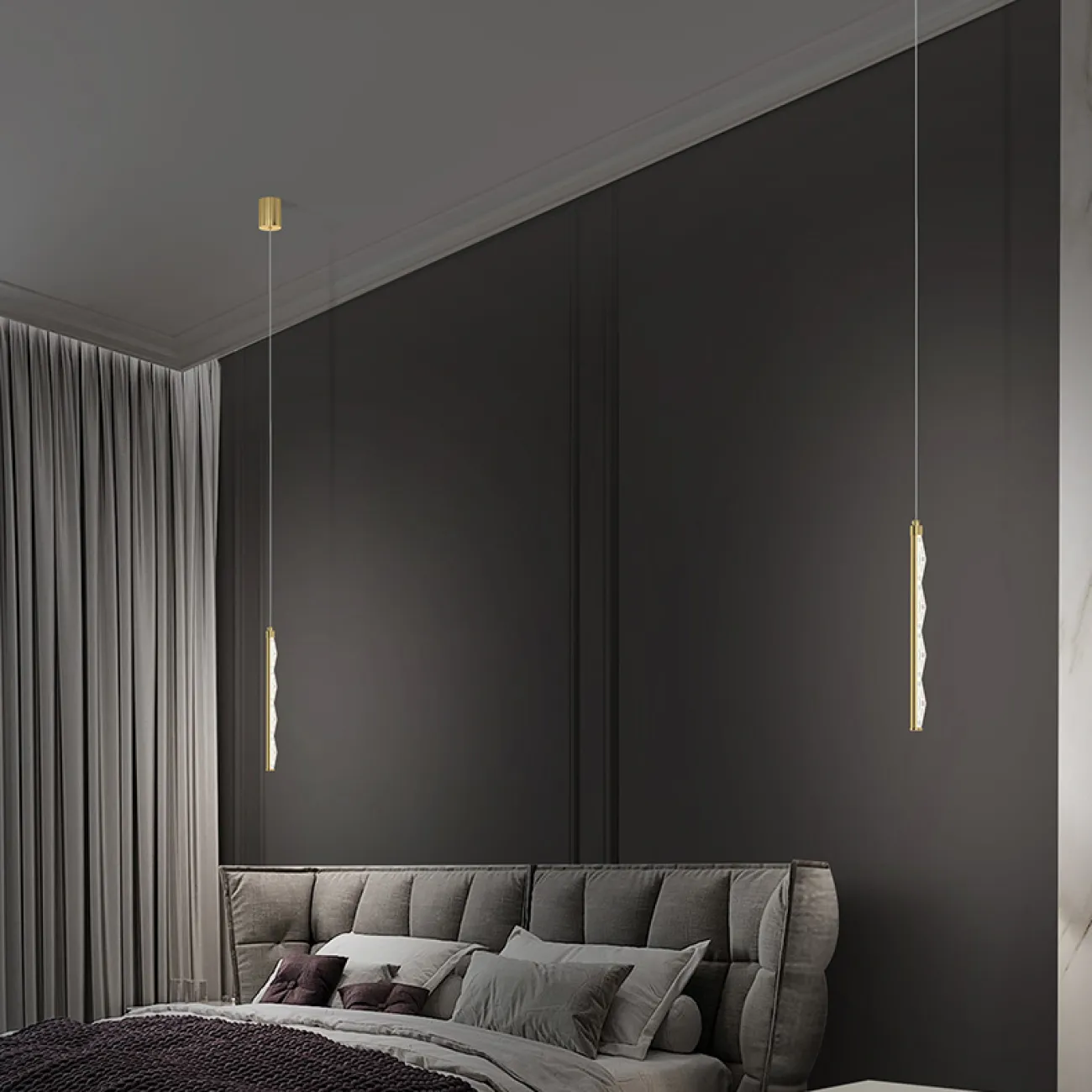 Подвесной светильник CARIA H40 Brass от ImperiumLoft