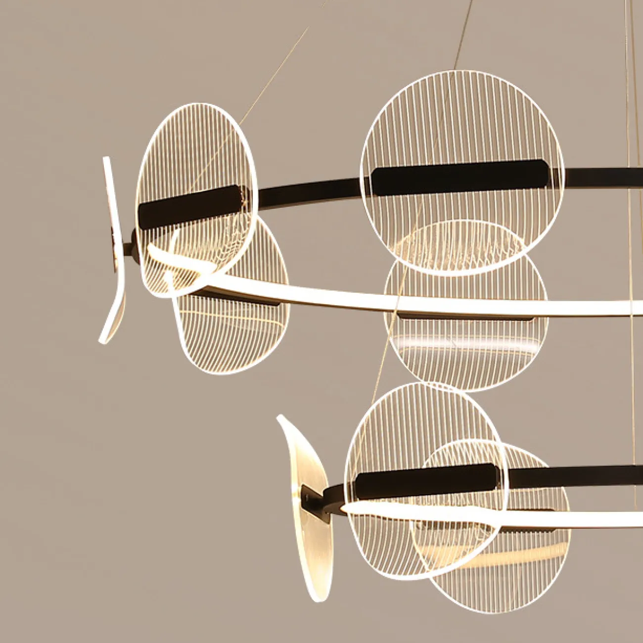 Подвесная люстра HELSE D85 от ImperiumLoft