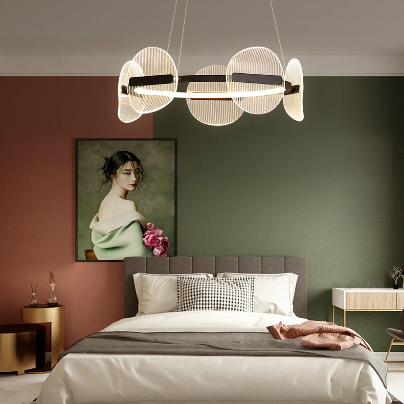 Подвесная люстра HELSE D85 от ImperiumLoft