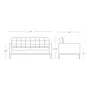 Диван Florence Knoll Settee designed by Florence Knoll		 in 1954 от LaLume